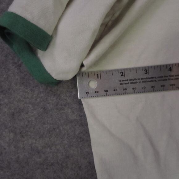 Vintage Tampa Bay Rowdies Shirt Mens X-Large White Green NASL Soccer Ringer - Picture 6 of 9